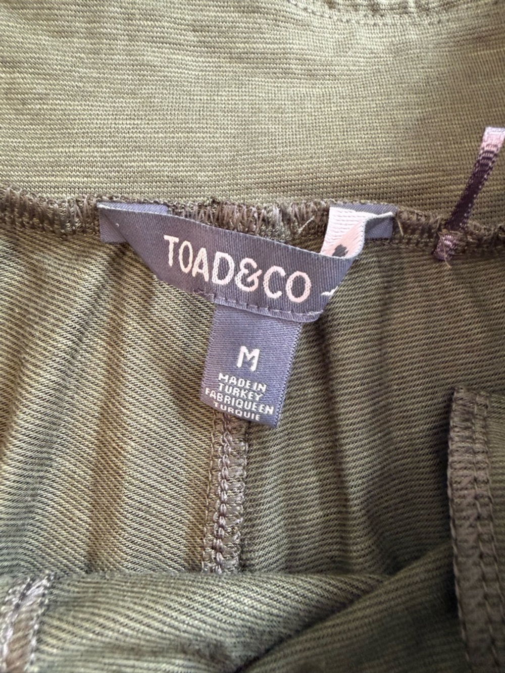 Toad&Co Olive Green Wide-Leg Pants - Picture 4 of 10
